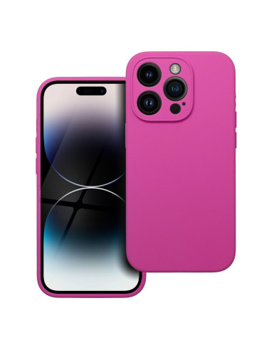 Coque en SILICONE 2mm pour IPHONE 14 Pro rose