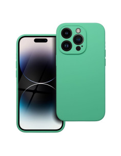 Coque SILICONE 2mm pour IPHONE 14 Pro menthe