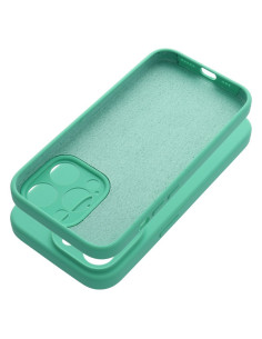 Coque SILICONE 2mm pour IPHONE 14 Pro menthe 2