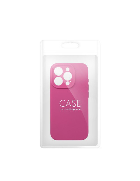 Coque SILICONE 2mm pour IPHONE 15 Pro Max rose
