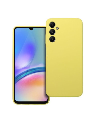 Coque en SILICONE 2mm pour SAMSUNG A05S jaune