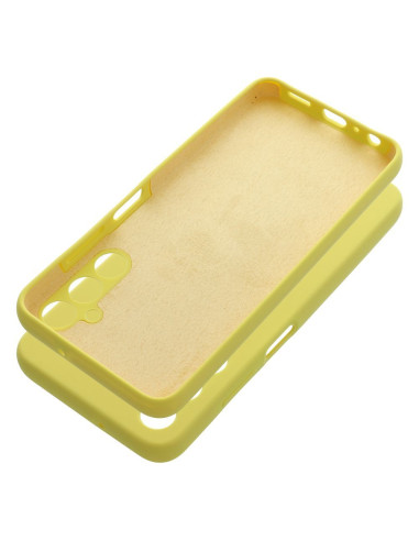 Coque en SILICONE 2mm pour SAMSUNG A05S jaune
