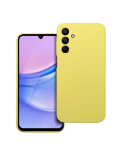 Coque SILICONE 2mm pour SAMSUNG A15 5G / A15 4G jaune