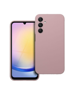 Coque en SILICONE 2mm pour SAMSUNG A25 5G rose poudré