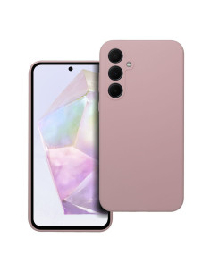 Coque en SILICONE 2mm pour SAMSUNG A35 5G rose poudré