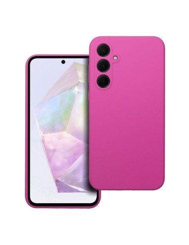 Coque en SILICONE 2mm pour SAMSUNG A35 5G rose