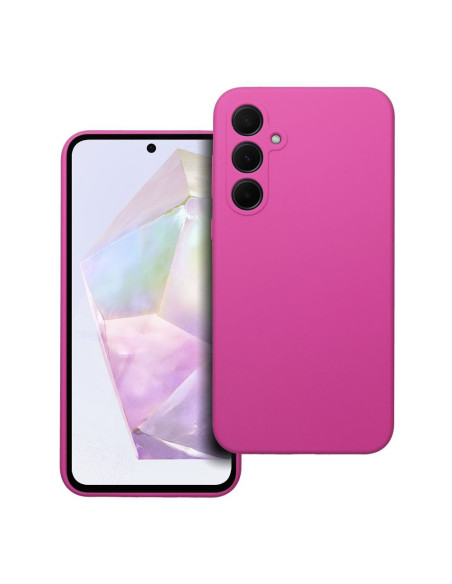 Coque en SILICONE 2mm pour SAMSUNG A35 5G rose