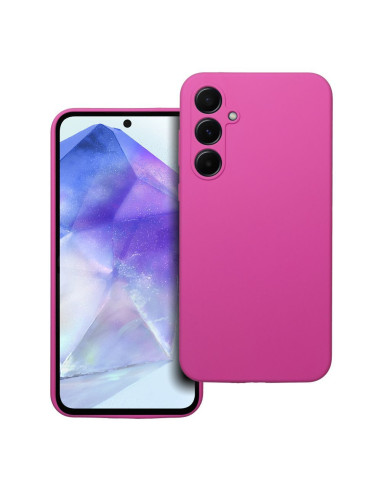 Coque en SILICONE 2mm pour SAMSUNG A55 5G rose