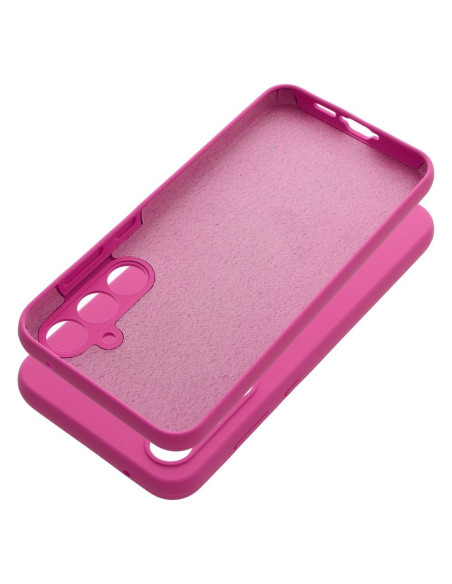 Coque en SILICONE 2mm pour SAMSUNG A55 5G rose