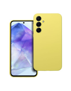 Coque en SILICONE 2mm pour SAMSUNG A55 5G jaune