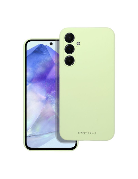 Roar Cloud-Skin Case - pour Samsung Galaxy A55 5G Vert clair