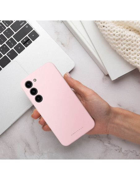 Roar Cloud-Skin Case - pour Samsung Galaxy A55 5G Rose clair