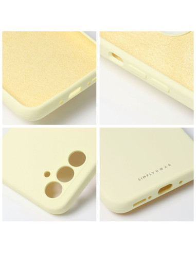 Roar Cloud-Skin Case - pour Samsung Galaxy A55 5G Jaune clair