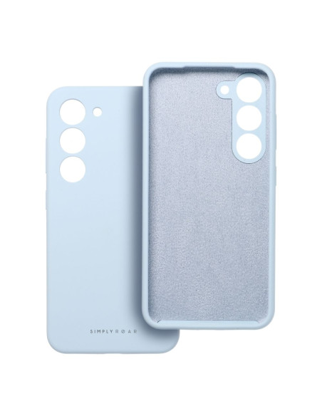 Roar Cloud-Skin Case - pour Samsung Galaxy A05s Bleu Clair