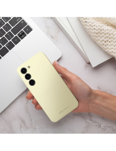 Roar Cloud-Skin Case - pour Samsung Galaxy A35 5G Jaune clair