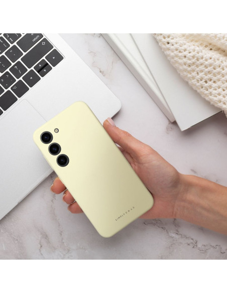 Roar Cloud-Skin Case - pour Samsung Galaxy A35 5G Jaune clair