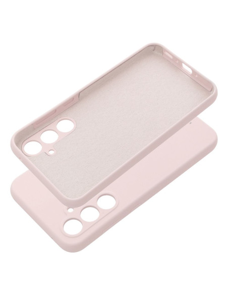 Roar Cloud-Skin Case - pour Samsung Galaxy A35 5G Rose clair