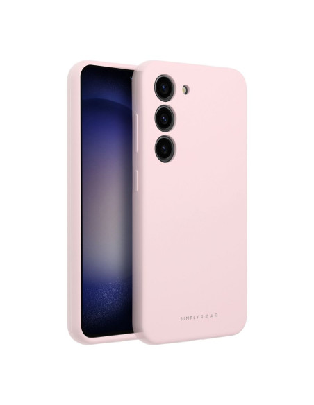 Roar Cloud-Skin Case - pour Samsung Galaxy A35 5G Rose clair