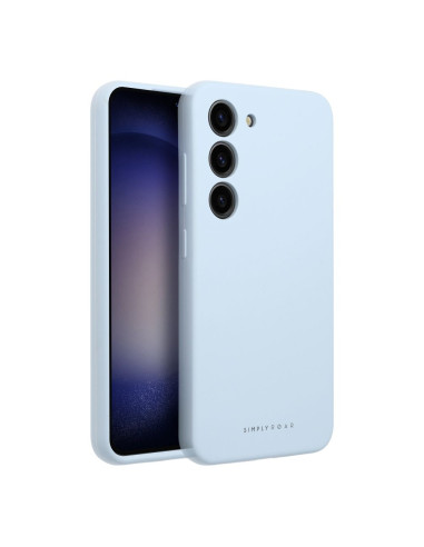 Roar Cloud-Skin Case - pour Samsung Galaxy A55 5G Bleu Clair
