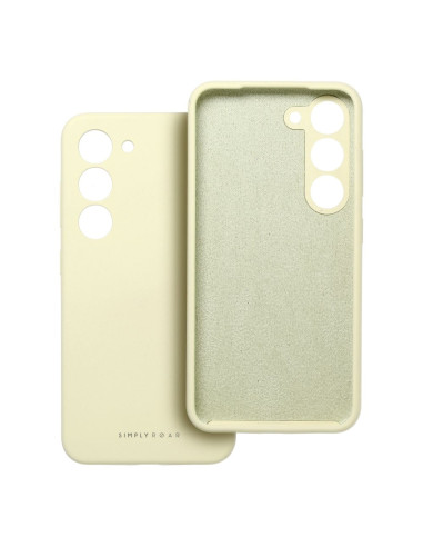 Roar Cloud-Skin Case - pour Samsung Galaxy A05s Jaune clair
