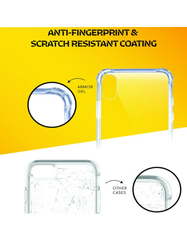 Armor Jelly CASE Roar pour Xiaomi Redmi Note 13 4G - transparent