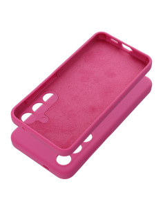Coque en SILICONE 2mm pour SAMSUNG S24 rose