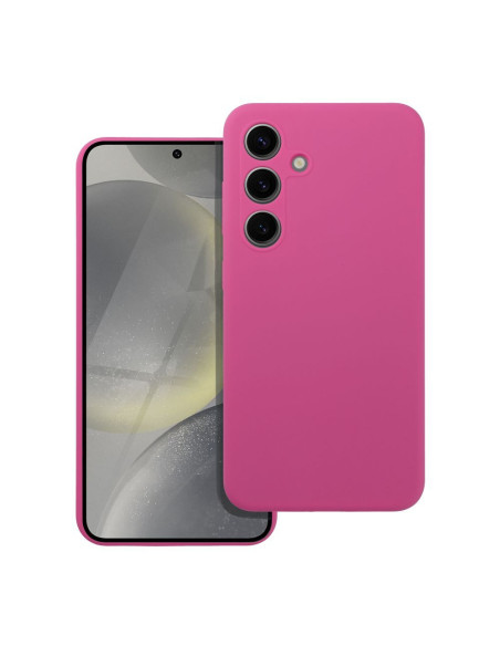 Coque en SILICONE 2mm pour SAMSUNG S24 rose