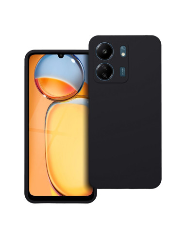 Coque en SILICONE 2mm pour XIAOMI REDMI 13C noir