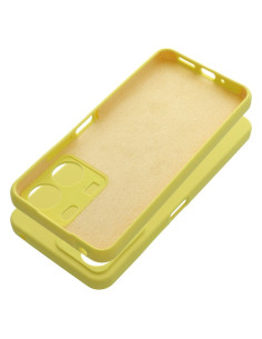 Coque en SILICONE 2mm pour XIAOMI REDMI 13C jaune 2