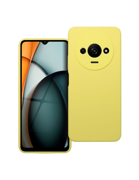 Coque en SILICONE 2mm pour XIAOMI REDMI A3 4G jaune