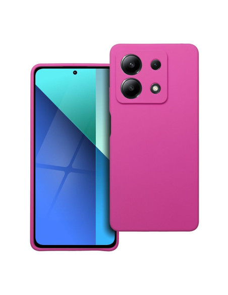 Coque en SILICONE 2mm pour XIAOMI REDMI NOTE 13 5G rose