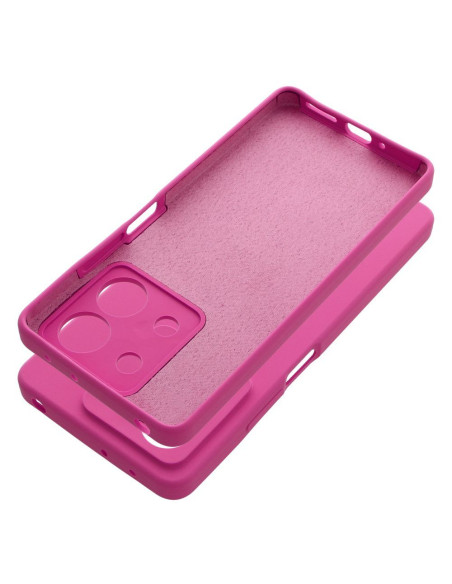 Coque en SILICONE 2mm pour XIAOMI REDMI NOTE 13 5G rose