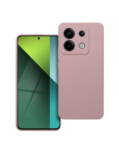 Coque en SILICONE 2mm pour XIAOMI REDMI NOTE 13 Pro 5G rose poudré