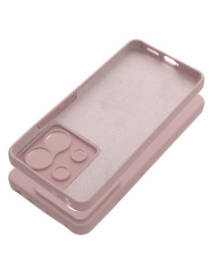 Coque en SILICONE 2mm pour XIAOMI REDMI NOTE 13 Pro 5G rose poudré 2