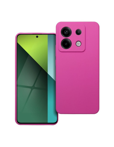 Coque en SILICONE 2mm pour XIAOMI REDMI NOTE 13 Pro 5G rose