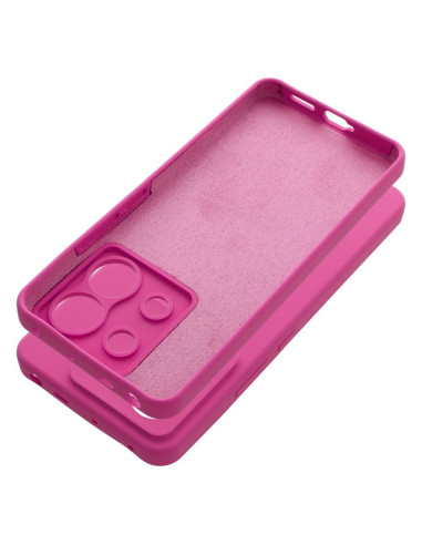Coque en SILICONE 2mm pour XIAOMI REDMI NOTE 13 Pro 5G rose