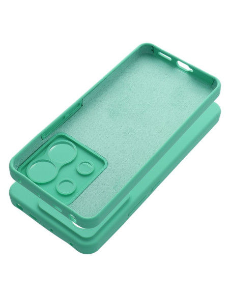 Coque en SILICONE 2mm pour XIAOMI REDMI NOTE 13 Pro 5G mint