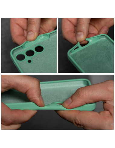 Coque en SILICONE 2mm pour XIAOMI REDMI NOTE 13 Pro 5G mint