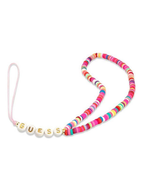 Pendentif Guess GUSTGMPP Phone Strap multicolore rose
