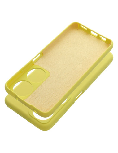Coque en SILICONE 2mm pour HONOR X7B jaune