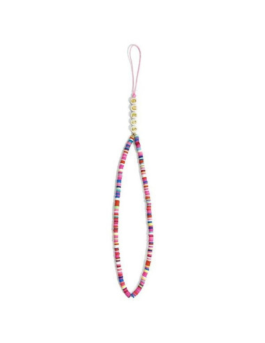 Pendentif Guess GUSTGMPP Phone Strap multicolore rose