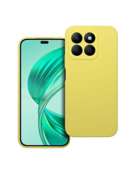 Coque en SILICONE 2mm pour HONOR X8B jaune