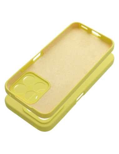 Coque en SILICONE 2mm pour HONOR X8B jaune