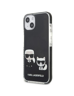Véritable KARL LAGERFELD Case KLHCP13STPEKCK pour iPhone 13 MINI (K C Bodies / noir) 2