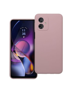 Coque en SILICONE 2mm pour MOTOROLA G54 5G rose poudré