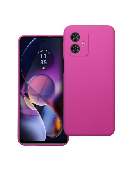 Coque en SILICONE 2mm pour MOTOROLA G54 5G rose