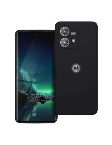 Coque en SILICONE 2mm pour MOTOROLA EDGE 40 Neo noir
