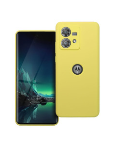 Coque en SILICONE 2mm pour MOTOROLA EDGE 40 Neo jaune