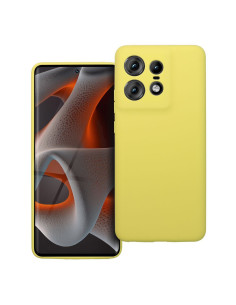 Coque en SILICONE 2mm pour MOTOROLA EDGE 50 Pro jaune