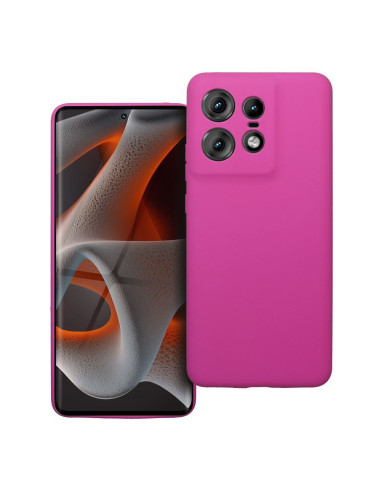 Coque en SILICONE 2mm pour MOTOROLA EDGE 50 Pro rose